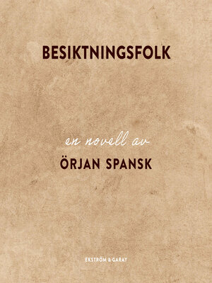 cover image of Besiktningsfolk